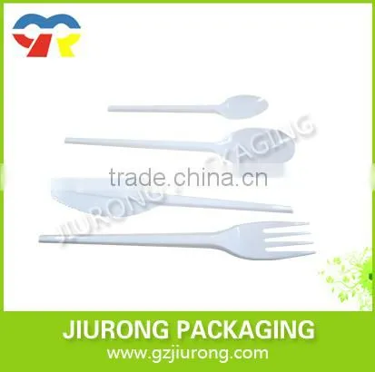 Disposable Food Grade Cutlery Plastic Fork and Spoon Plastic Fork