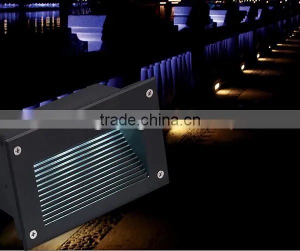 IP65 High Bright Outdoor Recessed 3w Aluminum Led Step Light photo-2
