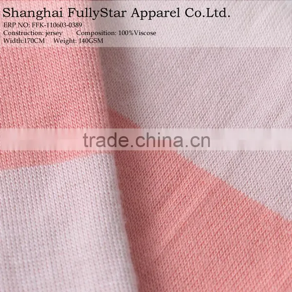 Knitted 100% Viscose Rayon Fabric