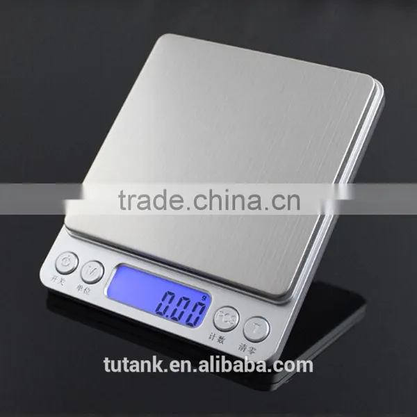 1000g x 0.1g Stainless Digital Pocket Scale Kitchen Scale Jewelry Weight Balance photo-4