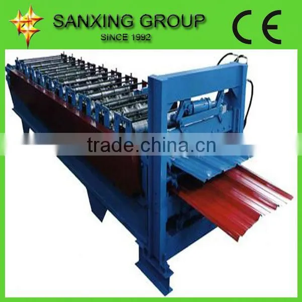 Double Layers Flat Roof Sheet Making Machine photo-5