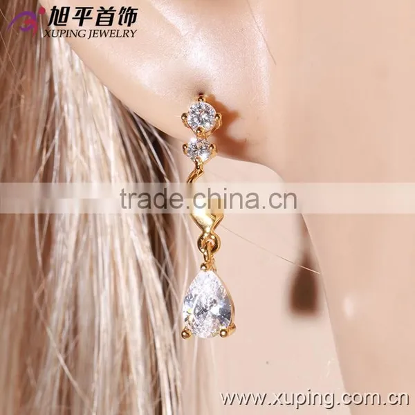 Xuping Fashion 24K Gold Color Earring for Women photo-4
