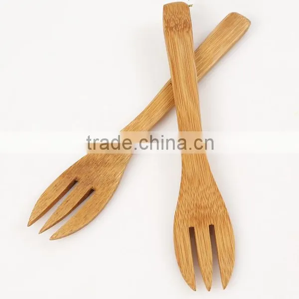 Bamboo/Wooden Salad Fork photo-2