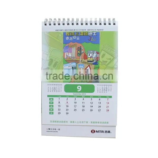 Hot New 4 Color Advertising Tear off Calendar photo-2