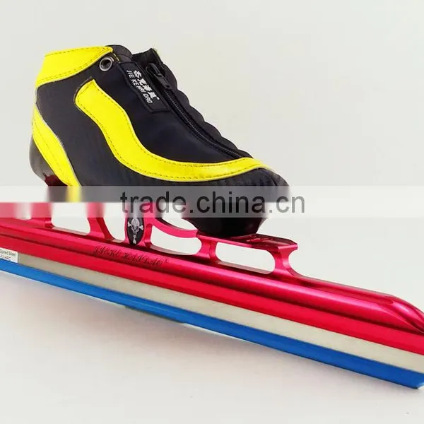 Ice Speed Skate Ice Skate Boot Custom Carbon Boot Speed Ice Skate Black Color Ice Speed Skates