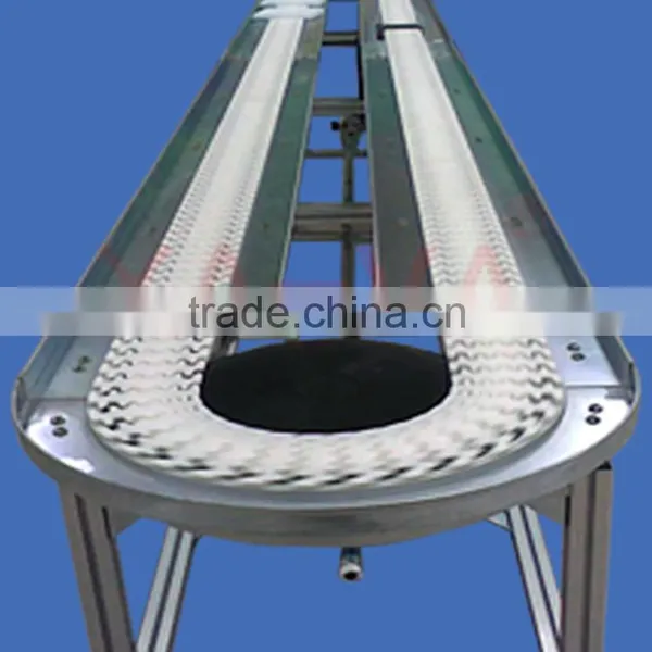 Flat Top Flexing Chain Conveyor for Food and Beverage photo-4