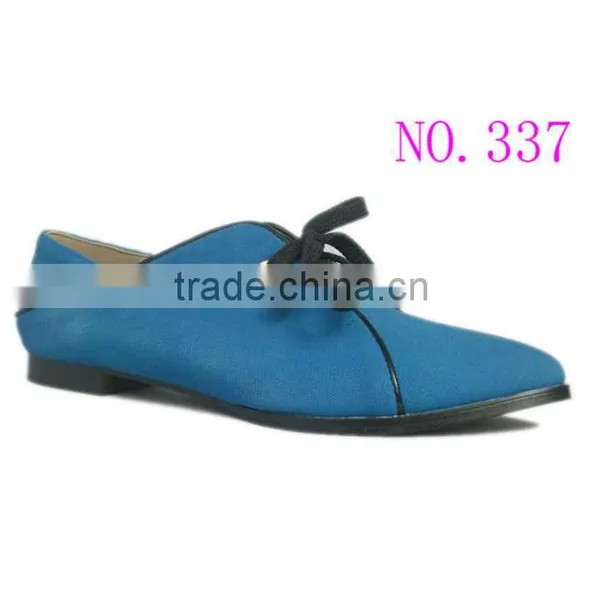 Lace up Flat Shoe Woman Casual Shoes