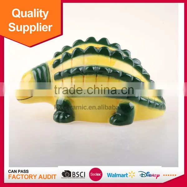 Hot Sale Animal Pangolin Shape Kids Piggy Bank Ceramic Money Box photo-6