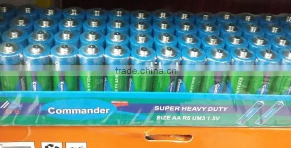 AA Carbon Batteries R6p Dry Battery photo-2