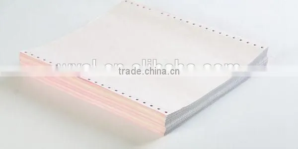Perforate 9 1/2 Carbonless Paper NCR Sale With Low Price High Quality photo-3