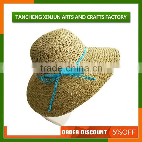 Custom 2016 Beach Straw Hat Natural Straw Hat photo-4