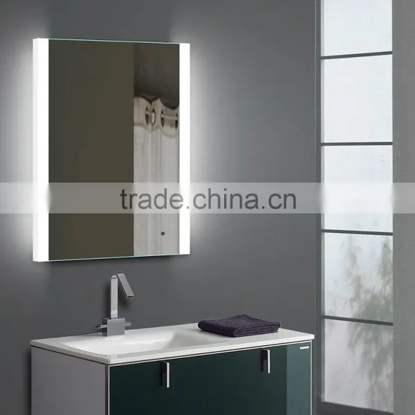 LED Light Backlit Bathroom Mirror With Heating Pad,hotel LED Light Bathroom Mirror,illuminated Frameless Mirror photo-2