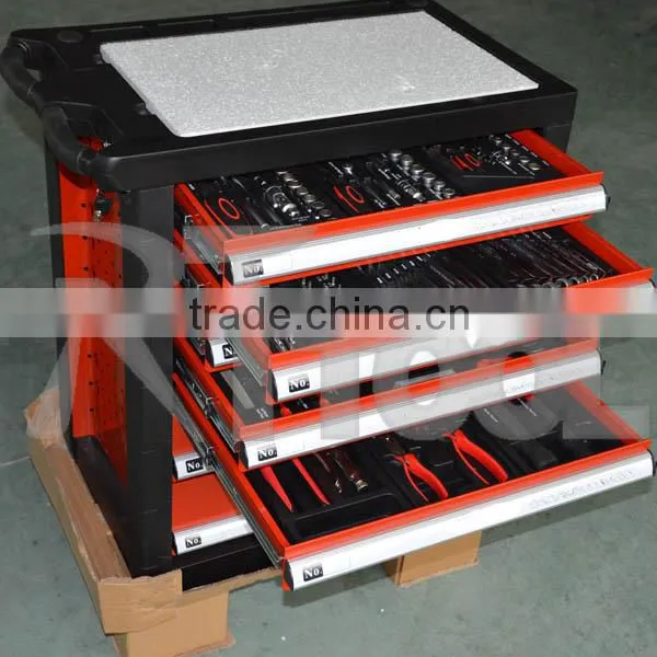 2015 Ruiteng High Quality Tool Trolley With 220pcs Tools Swiss Kraft Professional 220pcs Tools 186 Tool Set