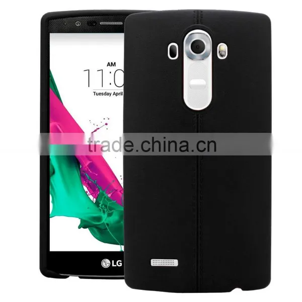 Express Mobile Phone Soft TPU Leather Pattern Finish Case for LG G4 Back Cover photo-4