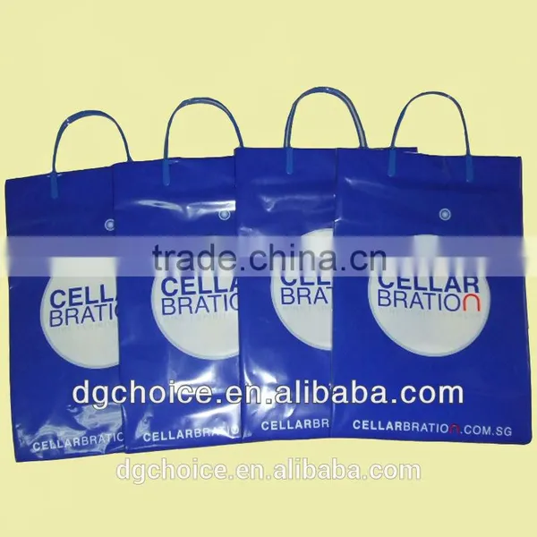 Reusable China Merchandise Plastic Bag Making Machine Price Handle Bag for Shopping