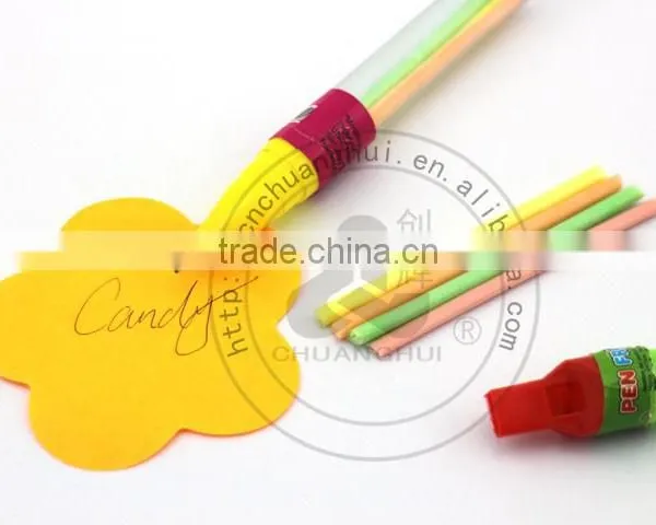 8gr CC Stick Straw Fruit Candy in Pen photo-3