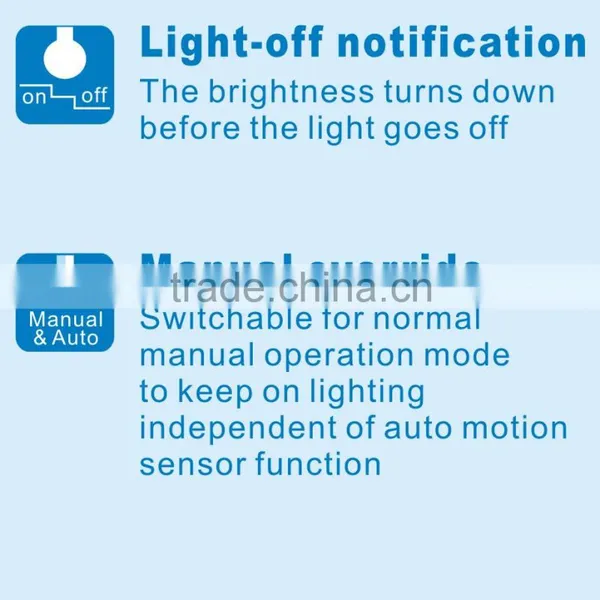 Light Sensor LED Light Bulb With Light-off Notification & Manual Override (Model:L1 ) photo-2