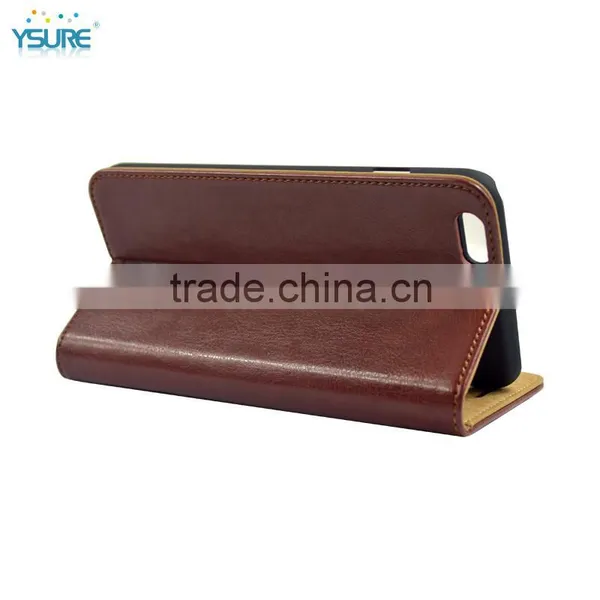 2015 New Design High Grade PU Leather Vintage Case For Wiko Birdy 4G With Magnet Close up photo-4