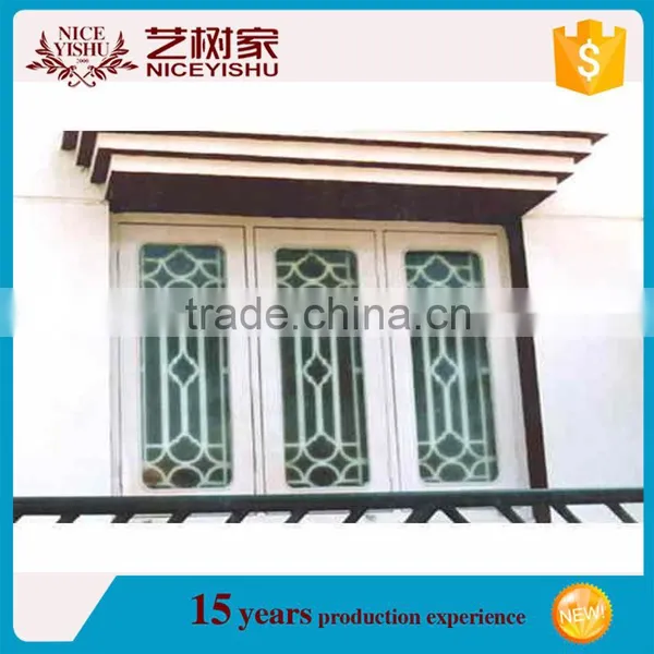 China Ornamental Wrought Iron Window Grills Design photo-6