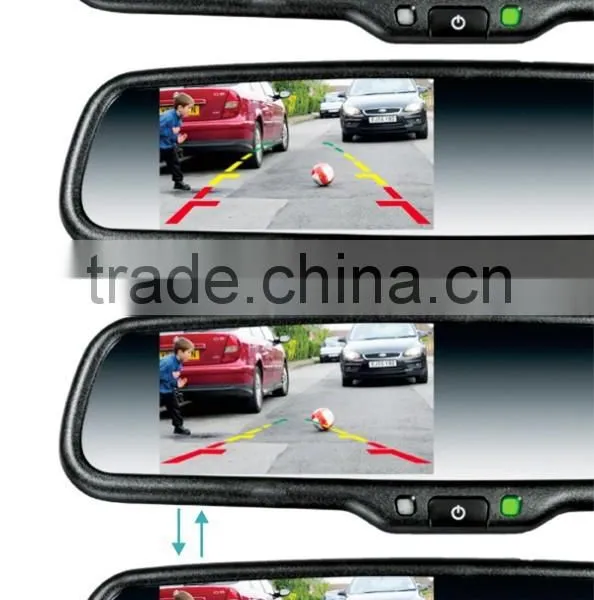 4.3 Inch Rearview Mirror With Car Camera photo-3
