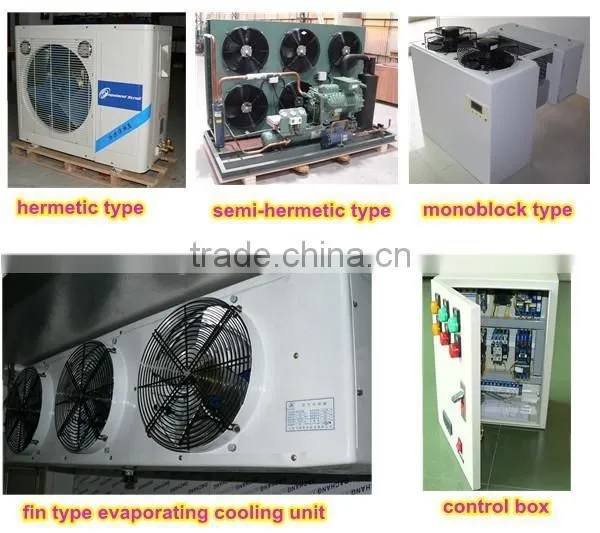 Modular Cold Room and Freezer Room(fruit&meat)with Cam Lock Polyurethane Panels photo-4