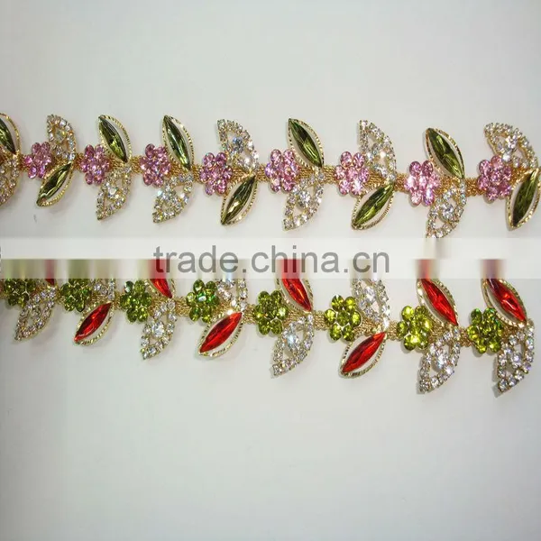 Hot Sales!!! Wholesale New Crystal Rhinestone Chain for Clothing photo-5