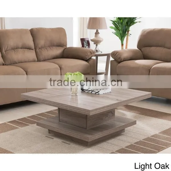 Customized Lobby Room Furniture Modern Wooden Coffee Table photo-3