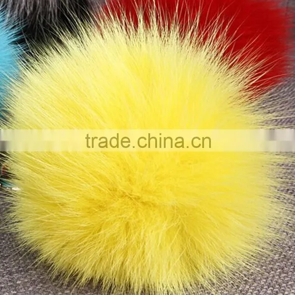 Colorfur Fox Fur Ball for Fur Accessory