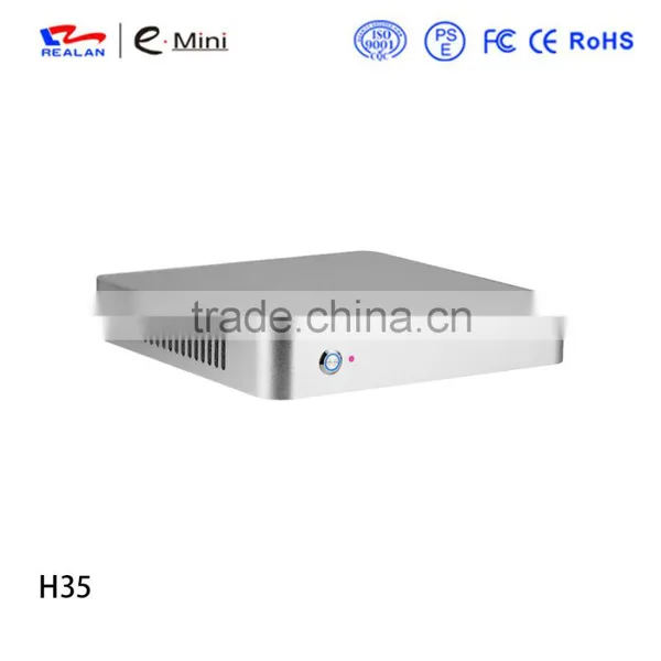 Realan High Quality Standard Fast Delivery H35-i3H40T1 Barebone Wholesaler Cheap Mini Fanless Desktop pc photo-3