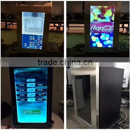 10inch Transparent Lcd Screen Vertical LCD Advertising Monitor USB Flash Drive Audio Player Video Loop LCD Box photo-4