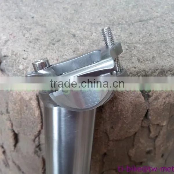 Gr9 Ti-3AL-2.5V Titanium Backset 27.2 31.6 30.9 Seat Post With All Time Warranty photo-5
