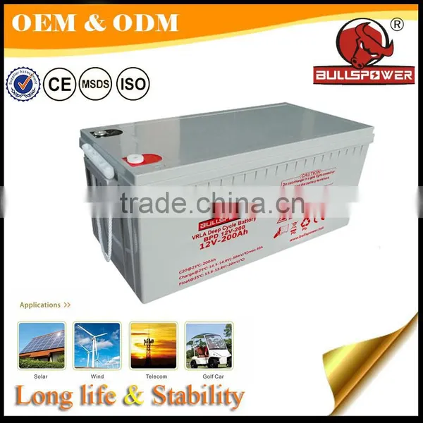 Low Self-discharge Rate Solar Energy Storage Battery 6v 200ah for Solar Energy photo-6