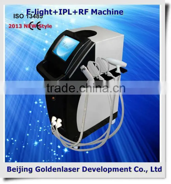 2013 laser tattoo removal slimming machine cavitation E-light+IPL+RF machine meat processing machinery