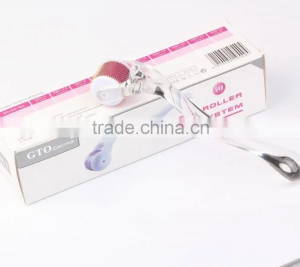 GTO 540 Derma Roller Titanium Micro Needle Roller Derma Roller 540 Beauty Roller photo-4