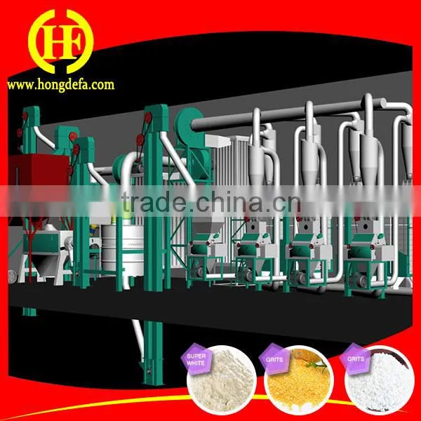20T 30T Maize Milling Plant Complete Production Line photo-6