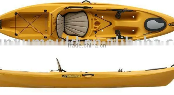 Rotational Water Vessel Mould OEM Plastic LLDPE Boat Mould photo-2