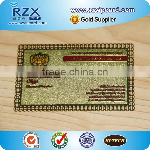 Excellent Etch Metal Business Card photo-5