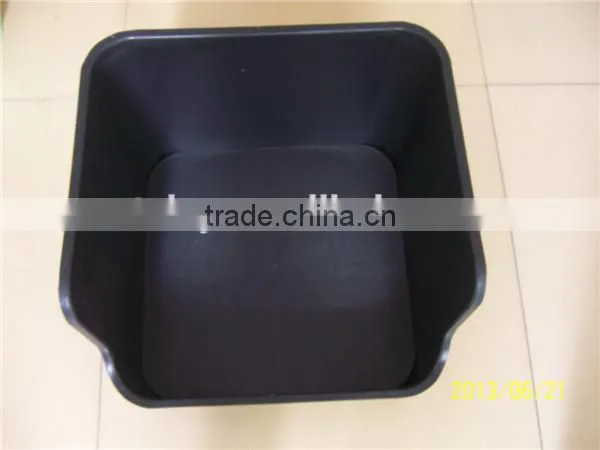 Duck nest for laying with modified raw plastic