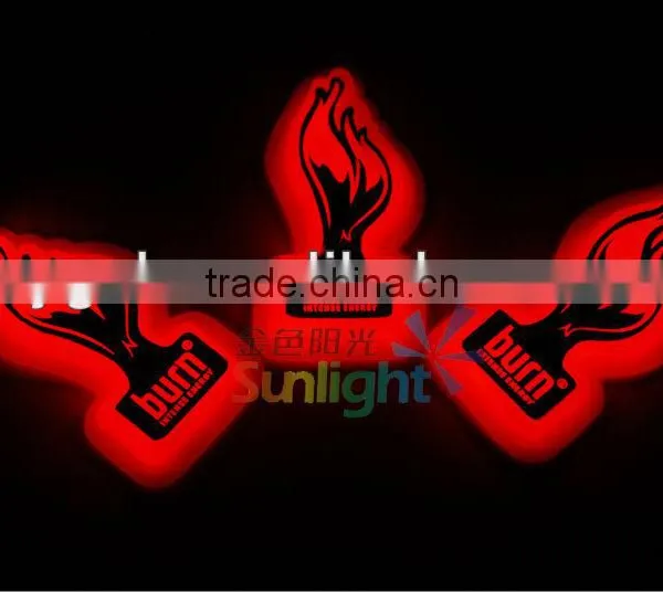 Glow in the Dark Flame Badges