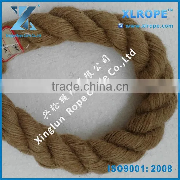 3strand Twisted Natural Color Jute Rope photo-3