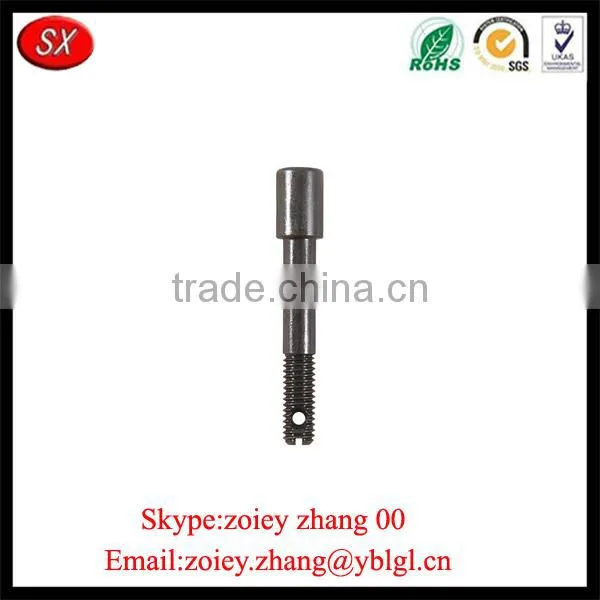 Guangdong Province OEM Custom Low Carbon Steel Auto Lathe Machining Lever Pin photo-3