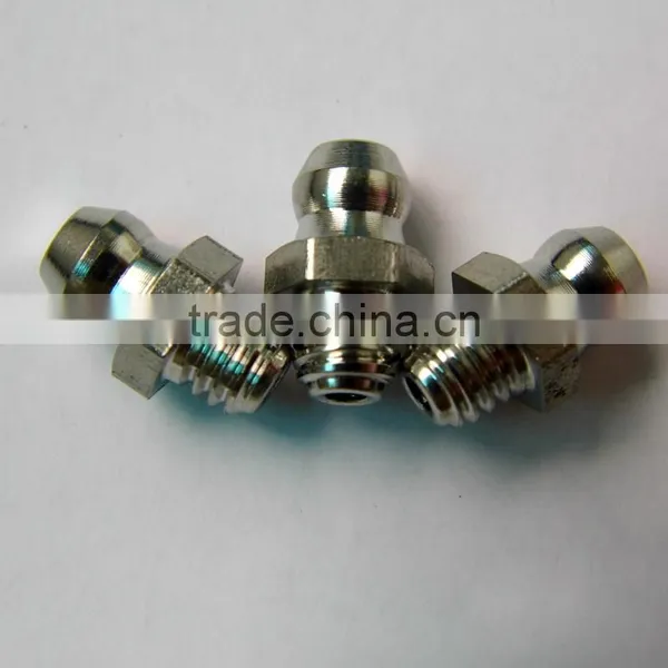 Clear Zinc Good Quality Steel Grease Nipple 1/4"-28UNF Straight photo-6