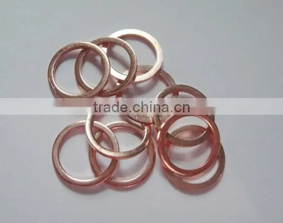 China Softened Copper Washer Size 12x16x1 photo-3