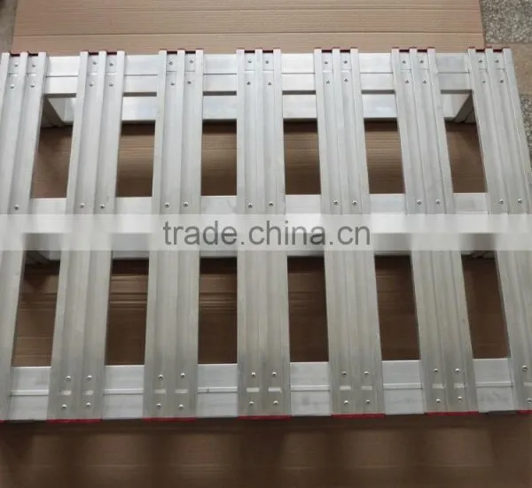 High Quality Factory Price Light Weight Metal Aluminum Alloy Pallet photo-4