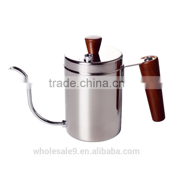 Stainless Steel Coffee Kettle, Stainless Steel Coffee Driper Kettle Pot With Thermometer photo-2