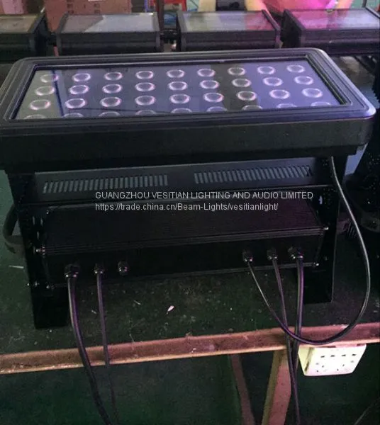 One Head Waterproof 36PCSx10W City Color Light RGB LED Wall Washer LED Flood Light 360w LED photo-5