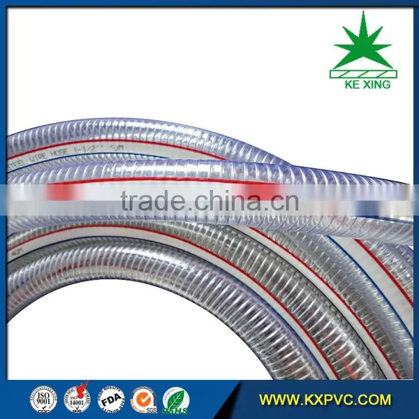 Aging Resisting Pvc Steel Wire Hose 2' photo-3
