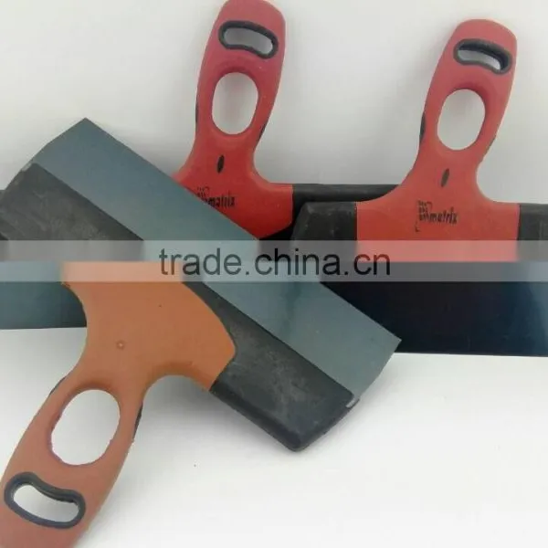Various Size Plastering Spatula Russian Knives Steel Foot Scraper With Plastic Handle Free Samples photo-4