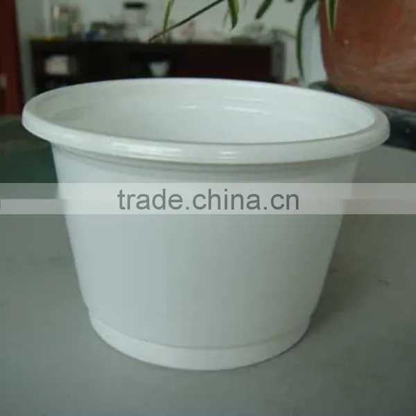 Milky White Mini Disposable Plastic Dessert Cup With Cover photo-2