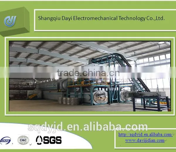Horizontal Rotary Type Oil Refining Equipment Scrap Tire Processing Equipment Waste Plastics Processing Equipment photo-3